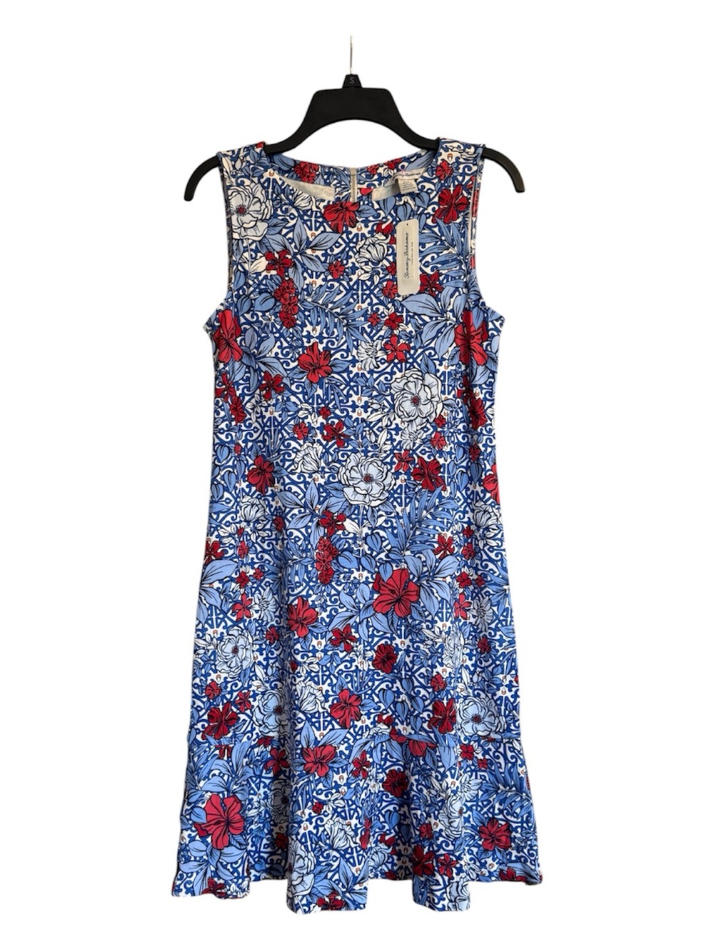 Tommy Bahama Darcy Geo Garden Flounce Summer Mini Dress NWT Size S